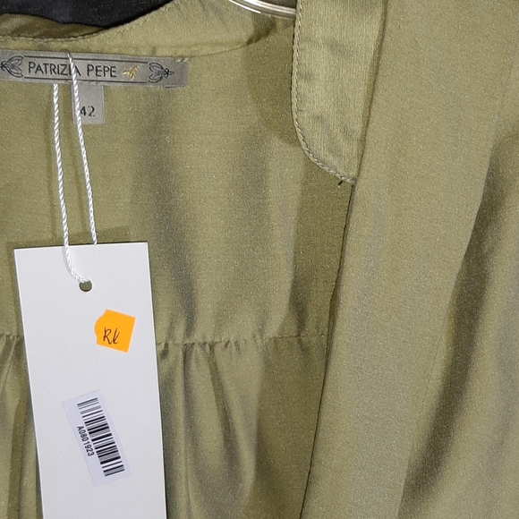 Patricia Pepe NWT Silk Blend Blouse - Picture 3 of 5